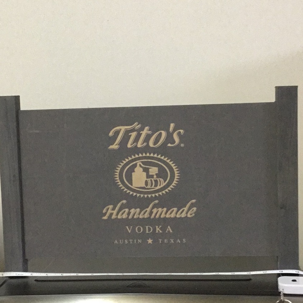 New wood Bar Sign